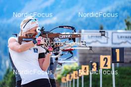 31.07.2022, Lavaze, Italy (ITA): Katharina Komatz (AUT) - Biathlon summer training, Lavaze (ITA). www.nordicfocus.com. © Barbieri/NordicFocus. Every downloaded picture is fee-liable.