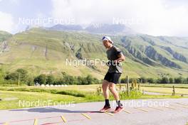 20.06.2022, Andermatt, Switzerland (SUI): Yanis Keller (SUI) - Biathlon summer training, Andermatt (SUI). www.nordicfocus.com. © Manzoni/NordicFocus. Every downloaded picture is fee-liable.