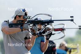 20.06.2022, Andermatt, Switzerland (SUI): Niklas Hartweg (SUI) - Biathlon summer training, Andermatt (SUI). www.nordicfocus.com. © Manzoni/NordicFocus. Every downloaded picture is fee-liable.