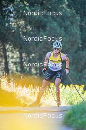 04.08.2022, Font-Romeu, France (FRA): Camille Coupe (FRA) - Biathlon summer training, Font-Romeu (FRA). www.nordicfocus.com. © Authamayou/NordicFocus. Every downloaded picture is fee-liable.