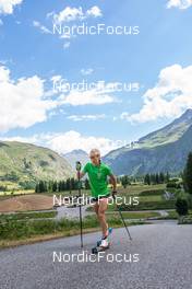 30.06.2022, Bessans, France (FRA): Michaela Carrara (ITA) - Biathlon summer training, Bessans (FRA). www.nordicfocus.com. © Authamayou/NordicFocus. Every downloaded picture is fee-liable.