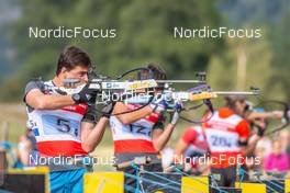 25.08.2022, Bessans, France (FRA): Remi Broutier  (FRA) - Biathlon summer training, Bessans (FRA). www.nordicfocus.com. © Authamayou/NordicFocus. Every downloaded picture is fee-liable.