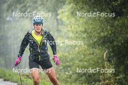 08.09.2022, Lavaze, Italy (ITA): Elvira Oeberg (SWE) - Biathlon summer training, Lavaze (ITA). www.nordicfocus.com. © Vanzetta/NordicFocus. Every downloaded picture is fee-liable.