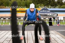 20.09.2022, Oberhof, Germany (GER): Valentin Lejeune (FRA) - Biathlon summer training, Oberhof (GER). www.nordicfocus.com. © Reichert/NordicFocus. Every downloaded picture is fee-liable.