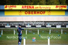 21.10.2022, Oberhof, Germany (GER): Johannes Dale (NOR)- Biathlon summer training, Oberhof (GER). www.nordicfocus.com. © Heilwagen/NordicFocus. Every downloaded picture is fee-liable.