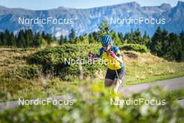 13.09.2022, Lavaze, Italy (ITA): Elvira Oeberg (SWE) - Biathlon summer training, Lavaze (ITA). www.nordicfocus.com. © Vanzetta/NordicFocus. Every downloaded picture is fee-liable.