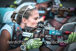 8.08.2022, Lavaze, Italy (ITA): Anna Weidel  (GER) - Biathlon summer training, Lavaze (ITA). www.nordicfocus.com. © Vanzetta/NordicFocus. Every downloaded picture is fee-liable.