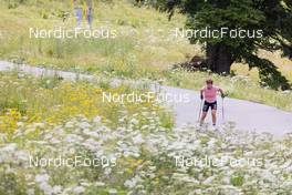 28.06.2022, Premanon, France (FRA): Justine Braisaz-Bouchet (FRA) - Biathlon summer training, Premanon (FRA). www.nordicfocus.com. © Manzoni/NordicFocus. Every downloaded picture is fee-liable.