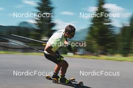 10.08.2022, Hochfilzen, Austria (AUT): Philipp Nawrath (GER) - Biathlon summer training, Hochfilzen (AUT). www.nordicfocus.com. © Reichert/NordicFocus. Every downloaded picture is fee-liable.
