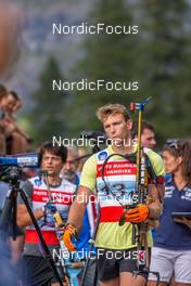 25.08.2022, Bessans, France (FRA): Emilien Claude (FRA) - Biathlon summer training, Bessans (FRA). www.nordicfocus.com. © Authamayou/NordicFocus. Every downloaded picture is fee-liable.