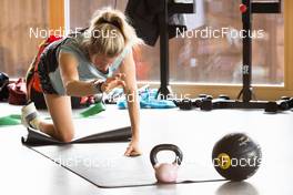 01.07.2022, Lenzerheide, Switzerland (SUI): Elisa Gasparin (SUI) - Biathlon summer training, Lenzerheide (SUI). www.nordicfocus.com. © Manzoni/NordicFocus. Every downloaded picture is fee-liable.