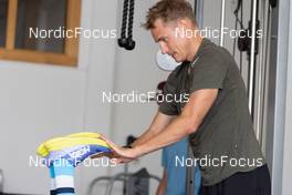 20.06.2022, Andermatt, Switzerland (SUI): Sandro Bovisi (SUI) - Biathlon summer training, Andermatt (SUI). www.nordicfocus.com. © Manzoni/NordicFocus. Every downloaded picture is fee-liable.