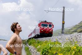 20.06.2022, Andermatt, Switzerland (SUI): Joscha Burkhalter (SUI) - Biathlon summer training, Andermatt (SUI). www.nordicfocus.com. © Manzoni/NordicFocus. Every downloaded picture is fee-liable.