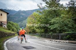 08.09.2022, Lavaze, Italy (ITA): Martin Ponsiluoma (SWE) - Biathlon summer training, Lavaze (ITA). www.nordicfocus.com. © Vanzetta/NordicFocus. Every downloaded picture is fee-liable.