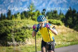 13.09.2022, Lavaze, Italy (ITA): Stina Nilsson (SWE) - Biathlon summer training, Lavaze (ITA). www.nordicfocus.com. © Vanzetta/NordicFocus. Every downloaded picture is fee-liable.