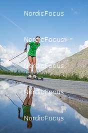29.06.2022, Bessans, France (FRA): Michaela Carrara (ITA) - Biathlon summer training, Bessans (FRA). www.nordicfocus.com. © Authamayou/NordicFocus. Every downloaded picture is fee-liable.