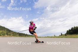28.06.2022, Premanon, France (FRA): Chloe Chevalier (FRA) - Biathlon summer training, Premanon (FRA). www.nordicfocus.com. © Manzoni/NordicFocus. Every downloaded picture is fee-liable.