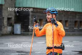 08.09.2022, Lavaze, Italy (ITA): Oskar Brandt (SWE) - Biathlon summer training, Lavaze (ITA). www.nordicfocus.com. © Vanzetta/NordicFocus. Every downloaded picture is fee-liable.