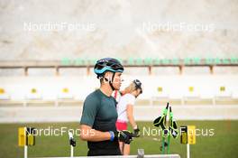 20.10.2022, Ramsau am Dachstein, Austria (AUT):  Kresimir Crnkovic (CRO) - Biathlon training, Ramsau am Dachstein (AUT). www.nordicfocus.com. © Reichert/NordicFocus. Every downloaded picture is fee-liable.