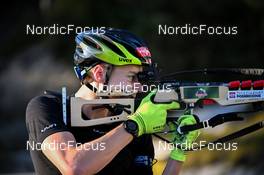 19.10.2022, Ramsau am Dachstein, Austria (AUT):  Jakub Borgula (SVK) - Biathlon training, Ramsau am Dachstein (AUT). www.nordicfocus.com. © Reichert/NordicFocus. Every downloaded picture is fee-liable.