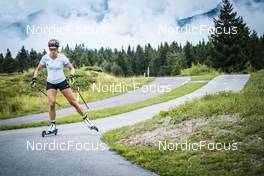 07.08.2022, Lavaze, Italy (ITA): Denise Herrmann  (GER) - Biathlon summer training, Lavaze (ITA). www.nordicfocus.com. © Vanzetta/NordicFocus. Every downloaded picture is fee-liable.