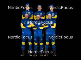 26.10.2022, Idre, Sweden (SWE):  Martin Ponsiluoma (SWE), Peppe Femling (SWE), Sebastian Samuelsson (SWE), Oskar Brandt (SWE), Malte Stefanssson (SWE), Jesper Nelin (SWE), (l-r) - Biathlon training, Idre (SWE). www.nordicfocus.com. © Per Danielsson/NordicFocus. Every downloaded picture is fee-liable.