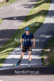 10.09.2022, Lavaze, Italy (ITA): Jesper Nelin (SWE) - Biathlon summer training, Lavaze (ITA). www.nordicfocus.com. © Barbieri/NordicFocus. Every downloaded picture is fee-liable.