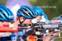 10.09.2022, Lavaze, Italy (ITA): Sebastian Samuelsson (SWE) - Biathlon summer training, Lavaze (ITA). www.nordicfocus.com. © Barbieri/NordicFocus. Every downloaded picture is fee-liable.
