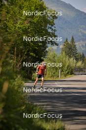 11.08.2022, Hochfilzen, Austria (AUT): Johannes Kuehn (GER) - Biathlon summer training, Hochfilzen (AUT). www.nordicfocus.com. © Reichert/NordicFocus. Every downloaded picture is fee-liable.