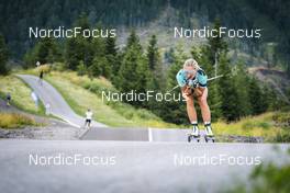 07.08.2022, Lavaze, Italy (ITA): Anna Weidel  (GER) - Biathlon summer training, Lavaze (ITA). www.nordicfocus.com. © Vanzetta/NordicFocus. Every downloaded picture is fee-liable.