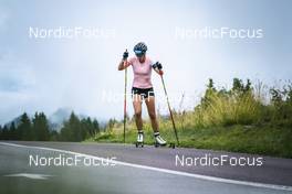07.08.2022, Lavaze, Italy (ITA): Vanessa Hinz  (GER) - Biathlon summer training, Lavaze (ITA). www.nordicfocus.com. © Vanzetta/NordicFocus. Every downloaded picture is fee-liable.