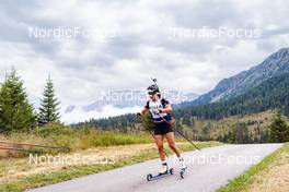 27.07.2022, Lavaze, Italy (ITA): Dunja Zdouc (AUT) - Biathlon summer training, Lavaze (ITA). www.nordicfocus.com. © Barbieri/NordicFocus. Every downloaded picture is fee-liable.