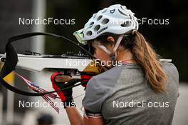 18.10.2022, Ramsau am Dachstein, Austria (AUT):  Caroline Colombo (FRA) - Biathlon training, Ramsau am Dachstein (AUT). www.nordicfocus.com. © Reichert/NordicFocus. Every downloaded picture is fee-liable.