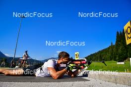 11.08.2022, Hochfilzen, Austria (AUT): Philipp Nawrath (GER) - Biathlon summer training, Hochfilzen (AUT). www.nordicfocus.com. © Reichert/NordicFocus. Every downloaded picture is fee-liable.