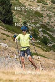 31.07.2022, Font-Romeu, France (FRA): Theo Guiraud Poillot (FRA) - Biathlon summer training, Font-Romeu (FRA). www.nordicfocus.com. © Authamayou/NordicFocus. Every downloaded picture is fee-liable.