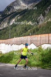 01.09.2022, Antholz, Italy (ITA): Sebastian Samuelsson (SWE) - Biathlon summer training, Antholz (ITA). www.nordicfocus.com. © Barbieri/NordicFocus. Every downloaded picture is fee-liable.