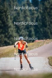 16.07.2022, Lavaze, Italy (ITA): Dorothea Wierer (ITA) - Biathlon summer training, Lavaze (ITA). www.nordicfocus.com. © Barbieri/NordicFocus. Every downloaded picture is fee-liable.