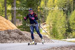 04.10.2022, Martell, Italy (ITA): Eleonora Fauner (ITA) - Biathlon summer training, Martell (ITA). www.nordicfocus.com. © Barbieri/NordicFocus. Every downloaded picture is fee-liable.