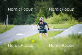 07.08.2022, Lavaze, Italy (ITA): Janina Hettich-Walz  (GER) - Biathlon summer training, Lavaze (ITA). www.nordicfocus.com. © Vanzetta/NordicFocus. Every downloaded picture is fee-liable.