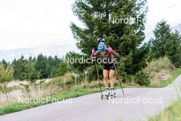 14.09.2022, Lavaze, Italy (ITA): Tilda Johansson (SWE) - Biathlon summer training, Lavaze (ITA). www.nordicfocus.com. © Barbieri/NordicFocus. Every downloaded picture is fee-liable.