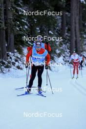 07.11.2022, Davos, Switzerland (SUI): Sebastian Stalder (SUI) - Biathlon training, Snowfarming track, Davos (SUI). www.nordicfocus.com. © Manzoni/NordicFocus. Every downloaded picture is fee-liable.