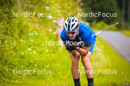 04.07.2022, Hochfilzen, Austria (AUT): Michele Molinari (ITA) - Biathlon summer training, Hochfilzen (AUT). www.nordicfocus.com. © Reichert/NordicFocus. Every downloaded picture is fee-liable.