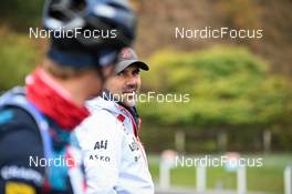 14.10.2022, Oberhof, Germany (GER): Siegfried Mazet (FRA) - Biathlon summer training, Oberhof (GER). www.nordicfocus.com. © Reichert/NordicFocus. Every downloaded picture is fee-liable.