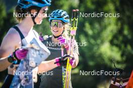 13.09.2022, Lavaze, Italy (ITA): Anna Magnusson  (SWE) - Biathlon summer training, Lavaze (ITA). www.nordicfocus.com. © Vanzetta/NordicFocus. Every downloaded picture is fee-liable.