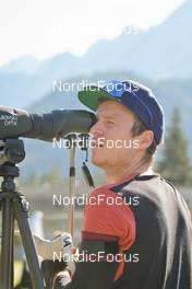 11.08.2022, Hochfilzen, Austria (AUT): Lucas Fratzscher (GER) - Biathlon summer training, Hochfilzen (AUT). www.nordicfocus.com. © Reichert/NordicFocus. Every downloaded picture is fee-liable.