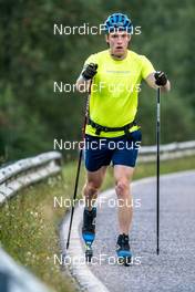 01.09.2022, Antholz, Italy (ITA): Sebastian Samuelsson (SWE) - Biathlon summer training, Antholz (ITA). www.nordicfocus.com. © Barbieri/NordicFocus. Every downloaded picture is fee-liable.