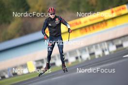 21.10.2022, Oberhof, Germany (GER): Lucas Fratzscher (GER) - Biathlon summer training, Oberhof (GER). www.nordicfocus.com. © Heilwagen/NordicFocus. Every downloaded picture is fee-liable.