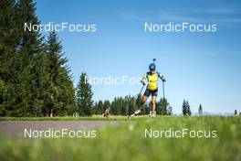 13.09.2022, Lavaze, Italy (ITA): Tilda Johansson (SWE) - Biathlon summer training, Lavaze (ITA). www.nordicfocus.com. © Vanzetta/NordicFocus. Every downloaded picture is fee-liable.