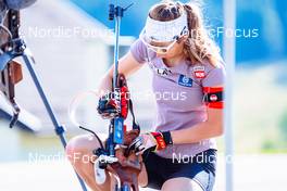 31.07.2022, Lavaze, Italy (ITA): Tamara Steiner (AUT) - Biathlon summer training, Lavaze (ITA). www.nordicfocus.com. © Barbieri/NordicFocus. Every downloaded picture is fee-liable.