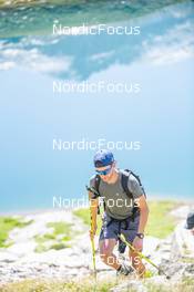 29.06.2022, Bessans, France (FRA): Mirco Romanin (ITA),Coach Team Italy - Biathlon summer training, Bessans (FRA). www.nordicfocus.com. © Authamayou/NordicFocus. Every downloaded picture is fee-liable.